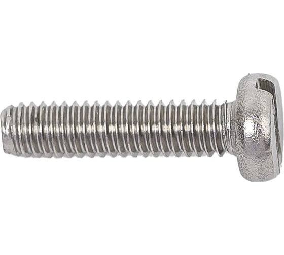 Изображение товара Винт ЦКИ DIN84 М5x45 A2 SL 8.0x1.2 10 шт. 699540733