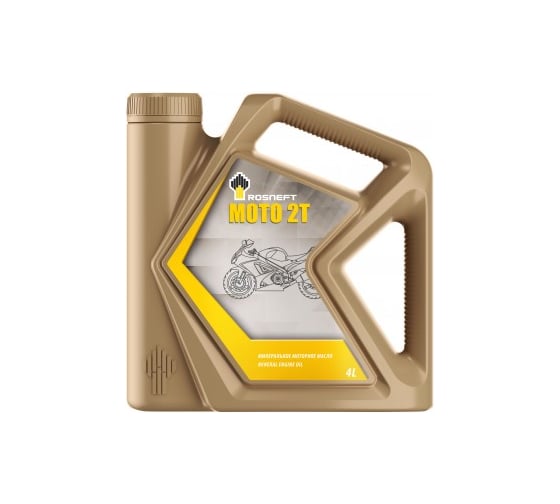 Изображение товара Моторное масло Rosneft MOTO 2Т, канистра 4л 40811042