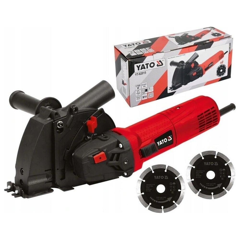 Изображение товара Штроборез YАTO 1700ВТ-125ММ YT-82015 370282015 092 1