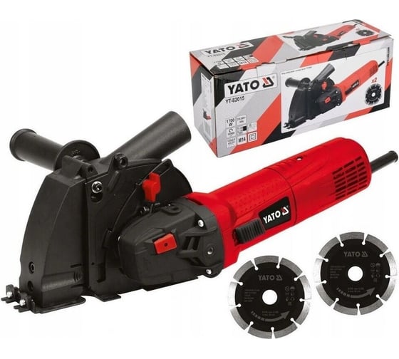 Изображение товара Штроборез YАTO 1700ВТ-125ММ YT-82015 370282015 092 1