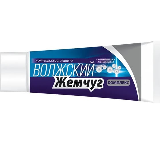 Изображение товара Зубная паста Волжский жемчуг Кальций, 90г, без пенала 8099