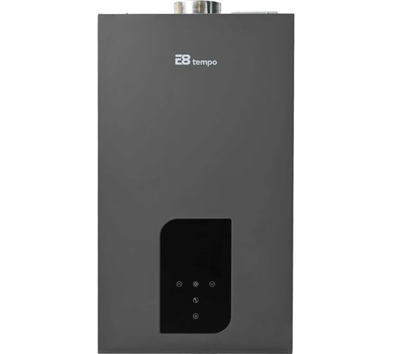 Изображение товара Газовый котел Е8tempo 24 кВт, одноконтурный, серый металл GHB24V