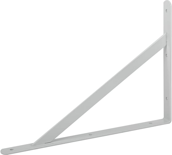 Изображение товара Усиленный уголок-кронштейн FIT белый, 400х280 мм 66088