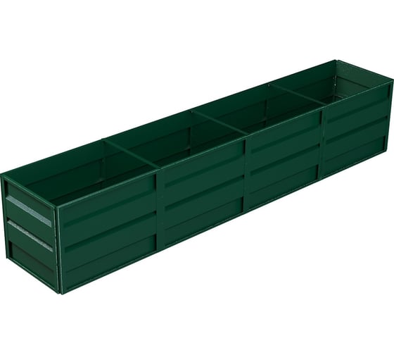 Изображение товара Готовая грядка Delta-Park GW 0.7х4 м, зеленая 30011_GW704Gr
