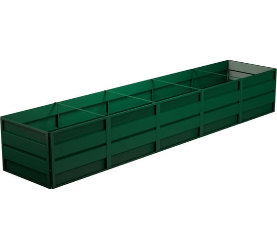 Изображение товара Готовая грядка Delta-Park GW 1х5, зеленая 30011_GW15Gr