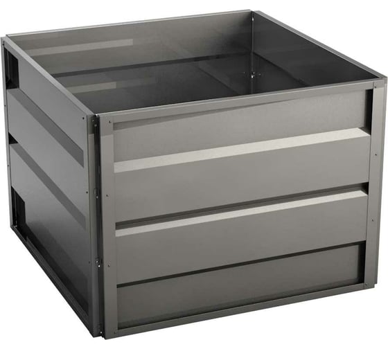 Изображение товара Готовая грядка Delta-Park GW 1х1 м, серебристая 30011_GW11Zn