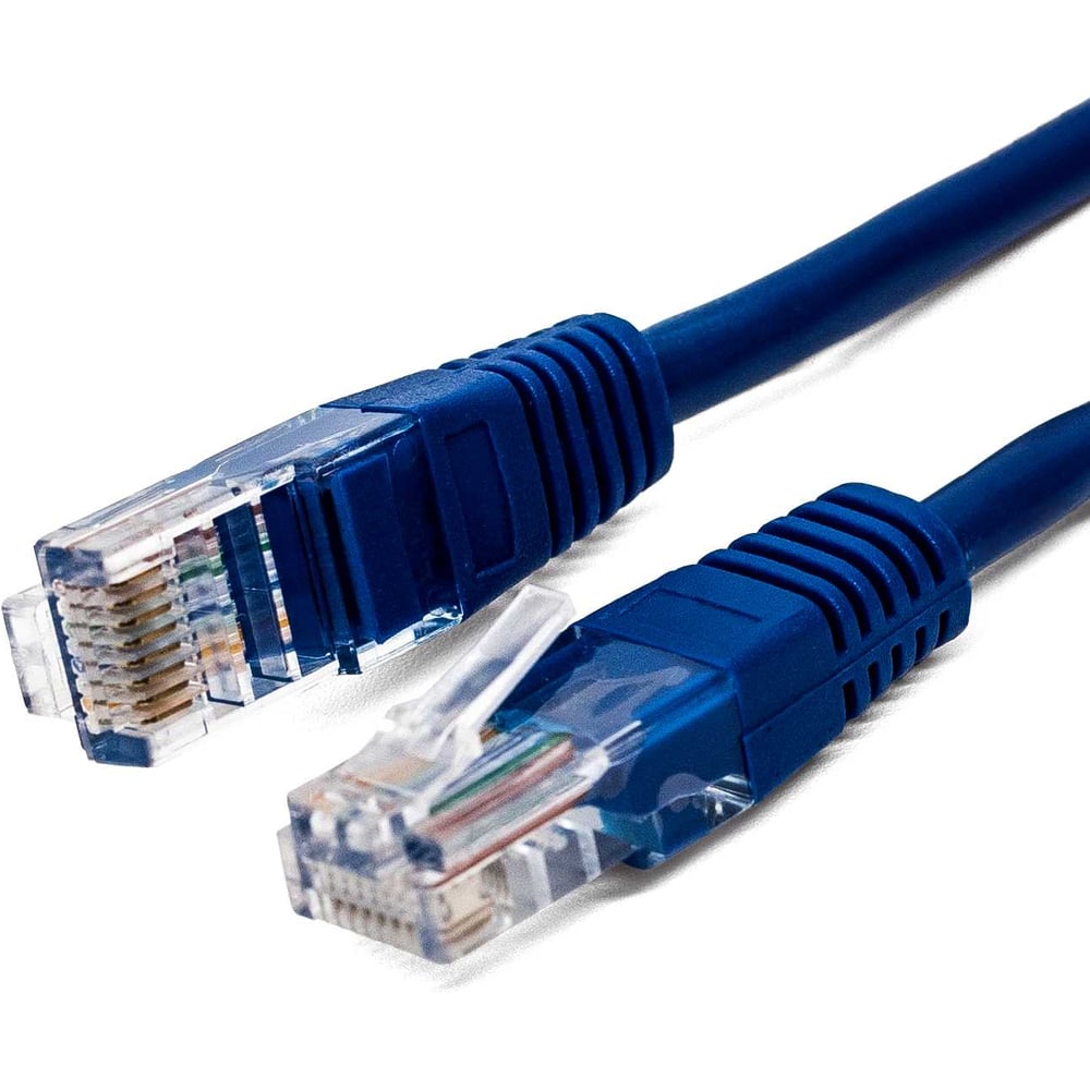 Изображение товара Кабель патч-корд Filum U/UTP 6 категории 1 м синий гнездовой Ethernet