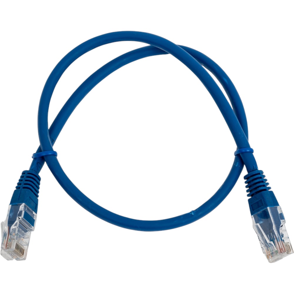 Изображение товара Кабель патч-корд Filum U/UTP 6 кат. 0.5м синий кабель RJ-45 для сетей