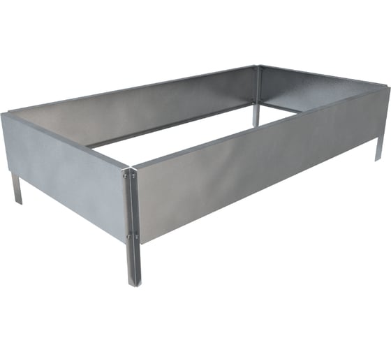 Изображение товара Готовая грядка Delta-Park GX 0.45х0.95 м, серебристая 30020GX_4595Zn