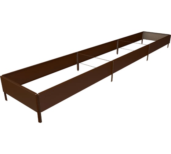 Изображение товара Готовая грядка Delta-Park GX 0.45х2.85 м, коричневая 30020GX_45275Br