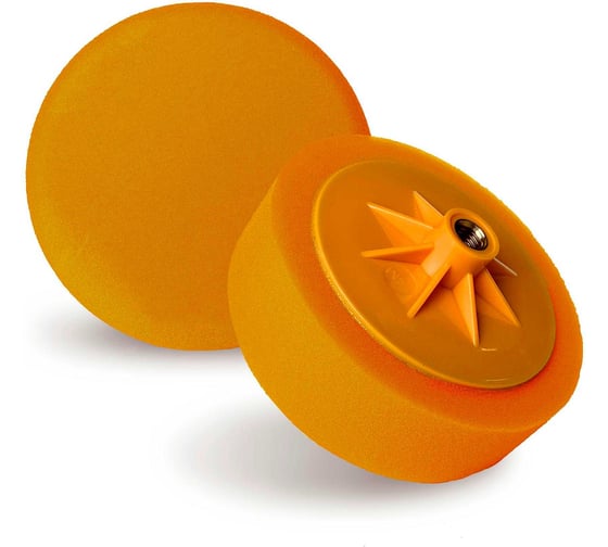 Изображение товара Полировальник средний ZIPLAB оранжевый, 150мм, толщина 50мм, крепление М14, 90506