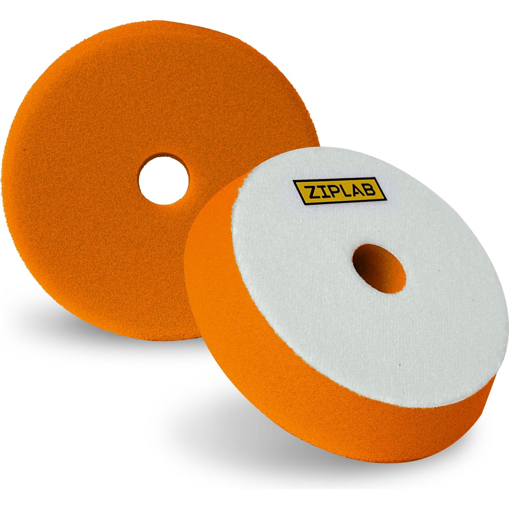 Изображение товара Полировальник средний ZIPLAB оранжевый 150мм на липучке