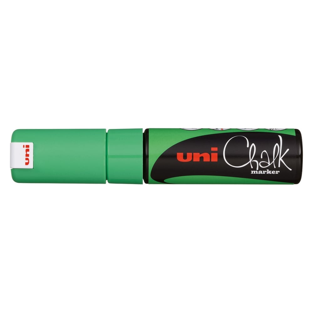 Художественный меловой маркер UNI акрил olki художественный 100 мл лиственный зеленый