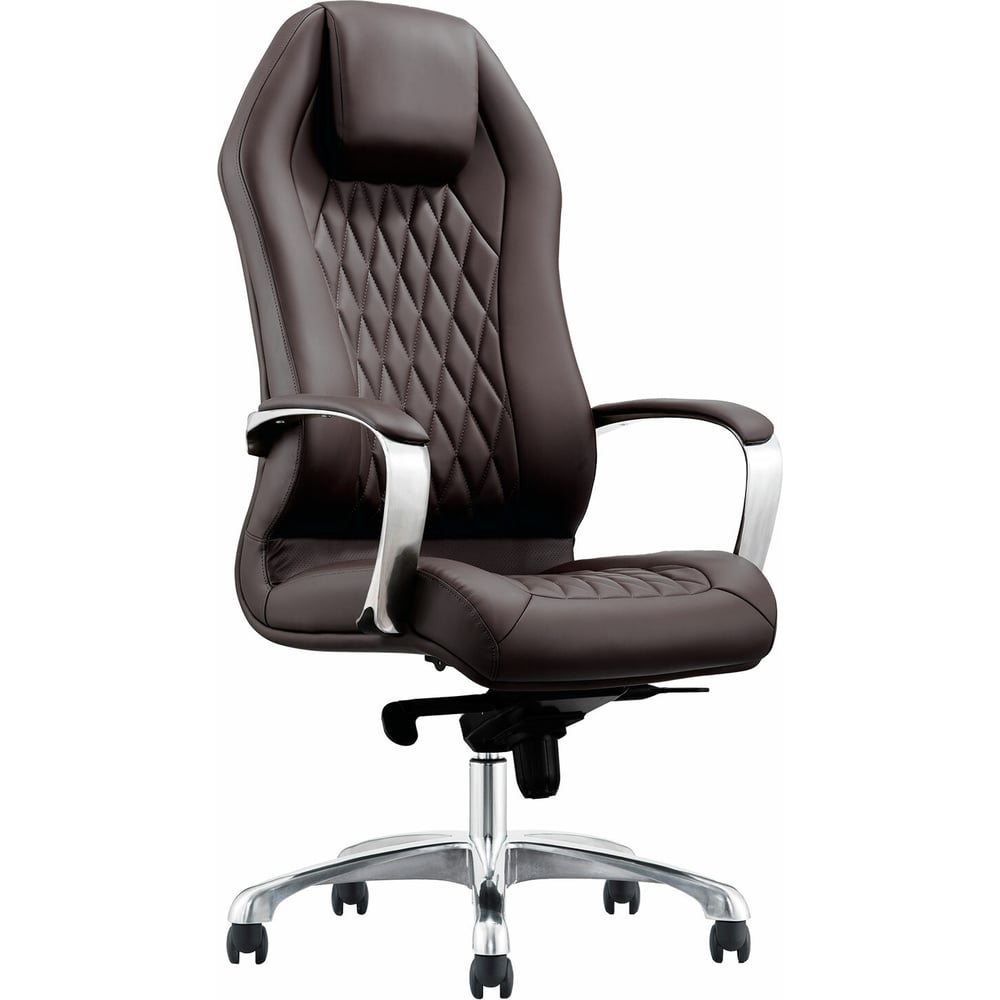 Изображение товара Кресло BRABIX PREMIUM Aurus EX-705 мультиблок, алюминий, экокожа, коричневое 532929 Изображение товара Кресло BRABIX PREMIUM Aurus EX-705 мультиблок, алюминий, экокожа, коричневое 532929