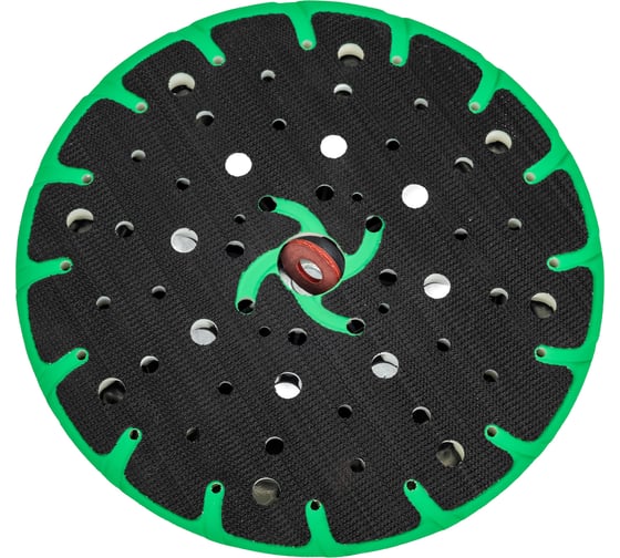 Изображение товара Дисковая подошва для шлифовальных машинок ZIPLAB 150мм, 69 отв., крепление M8, 71569