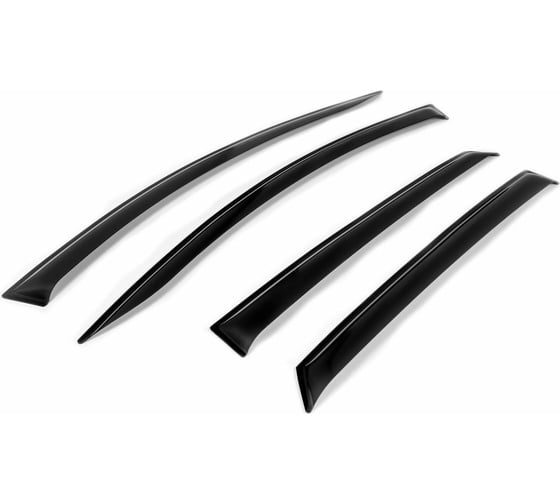 Изображение товара Дефлекторы окон Rival Premium для Lada Vesta универсал 2015-н.в./Vesta Cross универсал 2017-н.в., листовой ПММА, 4 шт., 36006002