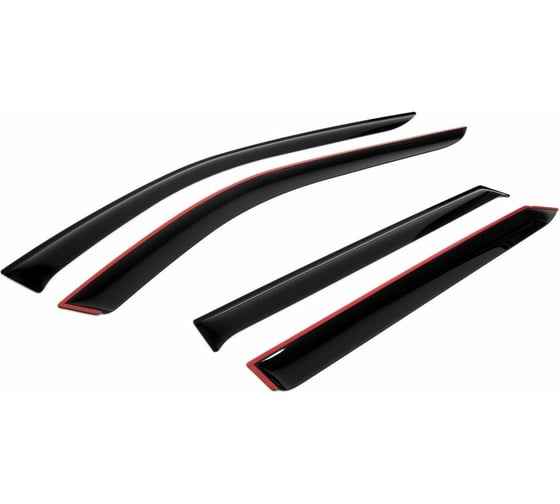 Изображение товара Дефлекторы окон Rival Premium для Lada Granta I рестайлинг универсал 2018-н.в./Granta Cross универсал 2018-н.в./Kalina I, II универсал 2004-2018, листовой ПММА, 4 шт., 36001003