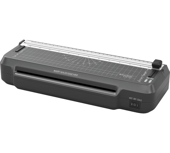 Изображение товара Ламинатор BRAUBERG А4 3в1 (резак, обрезчик углов), пленка 40 шт, в подарок, до 150 мкм, CHF-02 532862