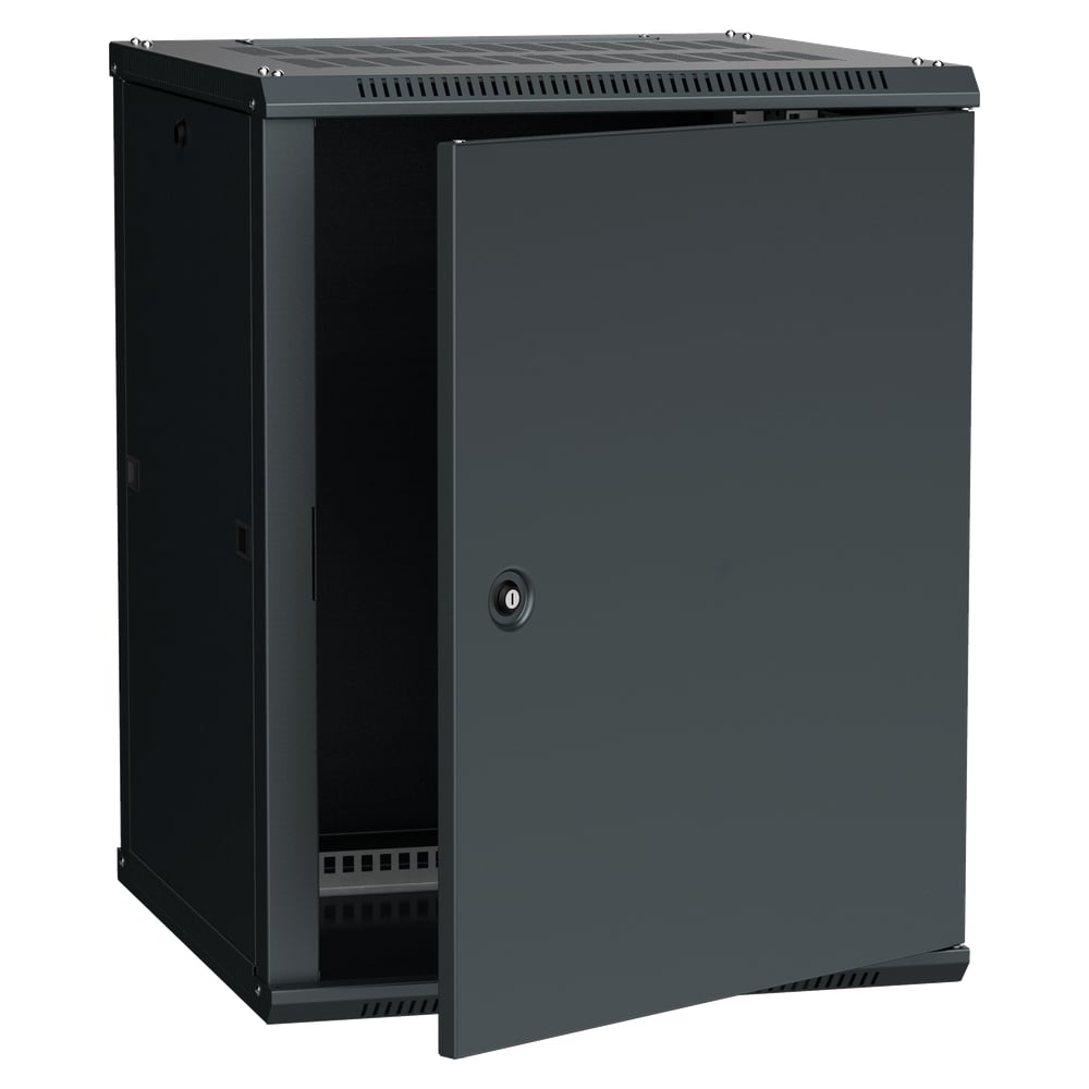Изображение товара Шкаф для оборудования ITK LINEA W 12U 600x600 мм металлический черный