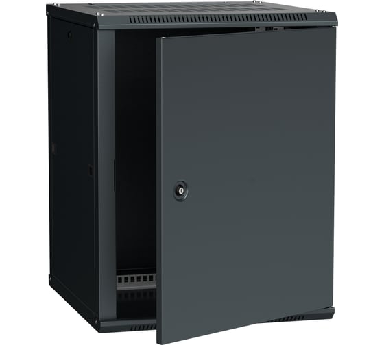 Изображение товара Шкаф ITK LINEA W 12U 600x600 мм дверь металл, RAL9005 LWR5-12U66-MF