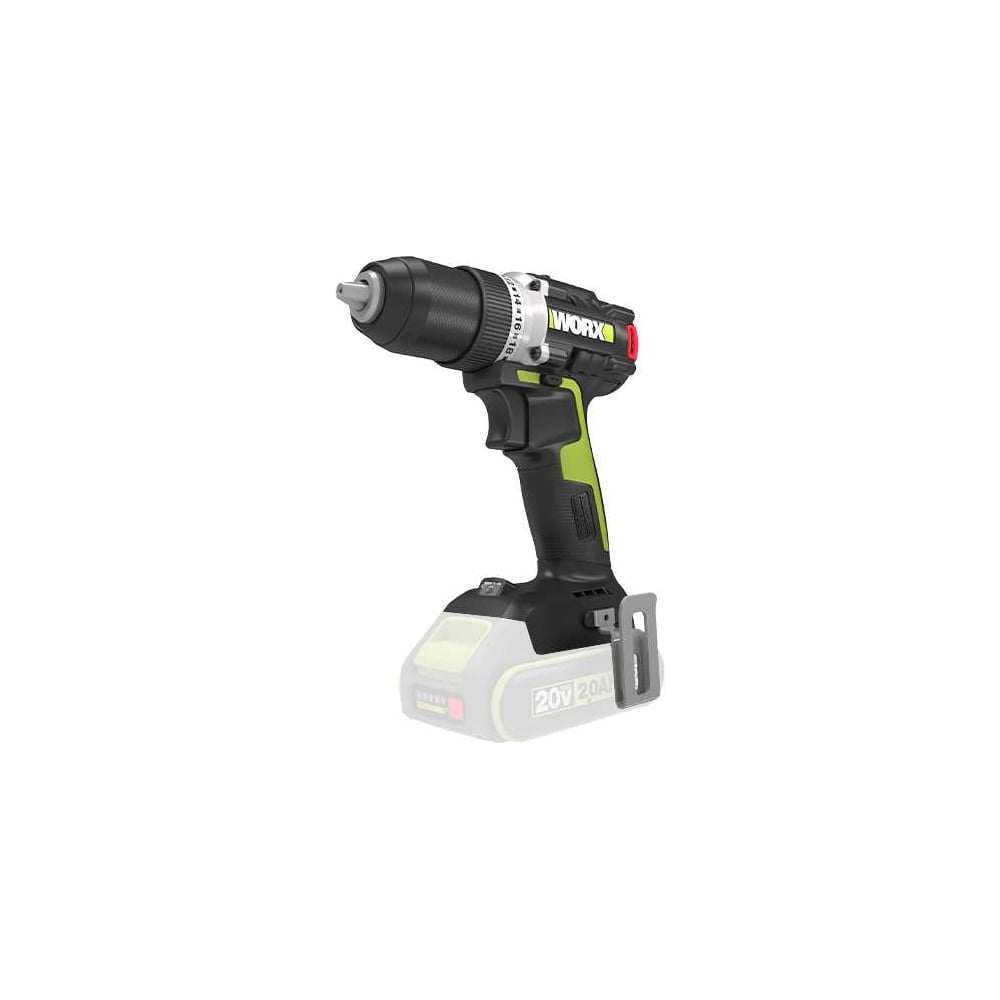 Изображение товара Аккумуляторная дрель-шуруповерт WORX Professional WU182X.9 для профессионалов и дома