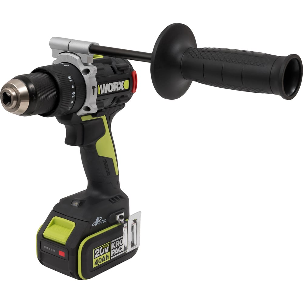Изображение товара Аккумуляторная ударная дрель-шуруповерт WORX Professional WU373.2