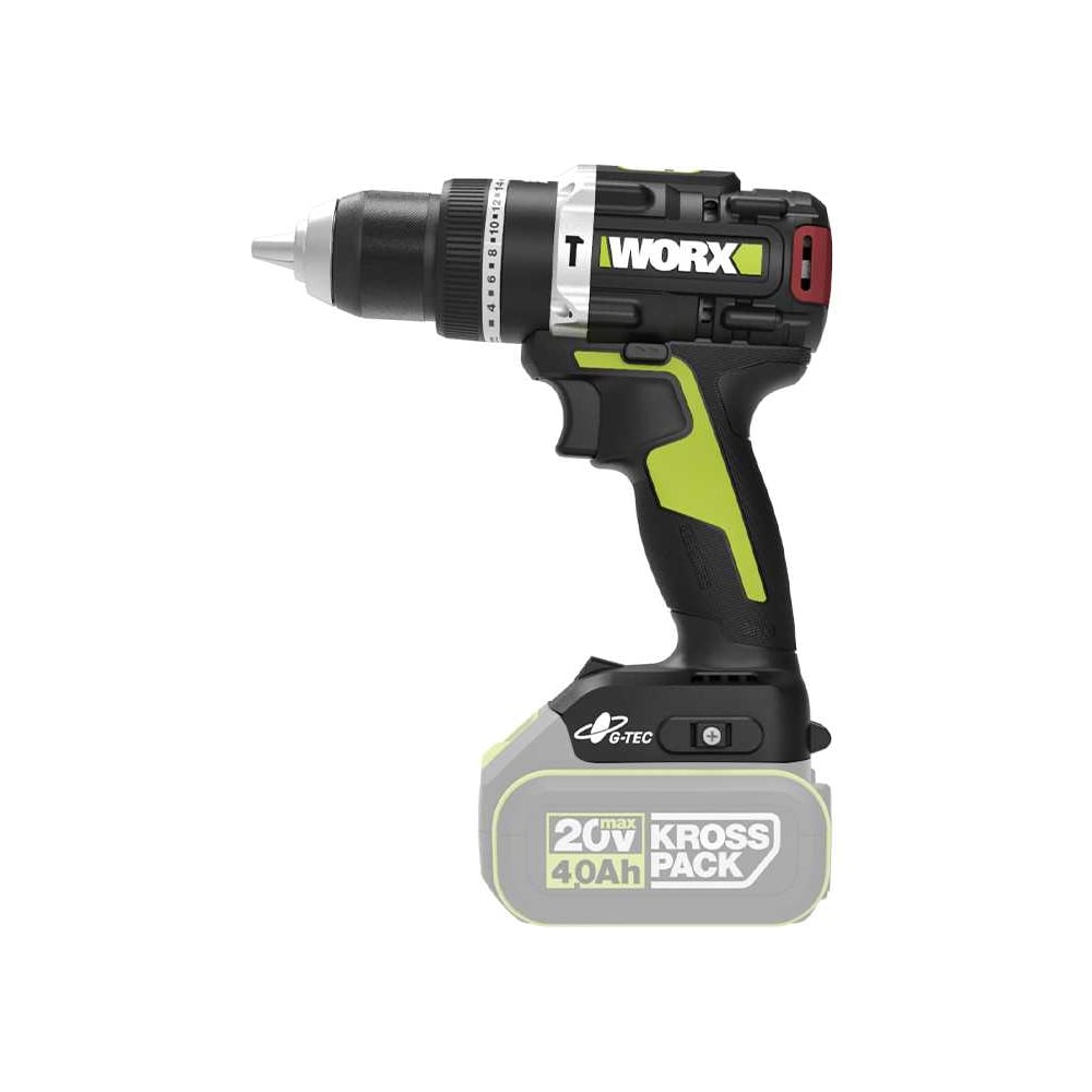 Аккумуляторная ударная дрель-шуруповерт WORX Professional WU373.91