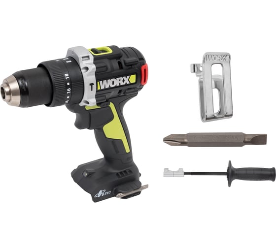 Изображение товара Аккумуляторная ударная дрель-шуруповерт WORX Professional WU373.91