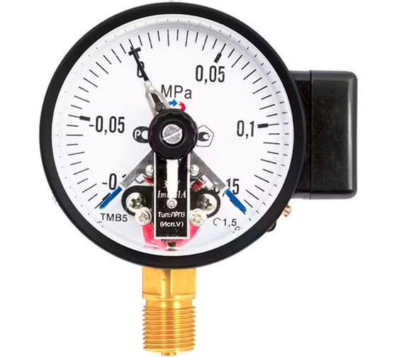 Изображение товара Манометр РОСМА ТМ-510Р.05 (0-60МПа) ДК100 М20х1.5 с электроконт. приставкой, 1.5 D070-01835