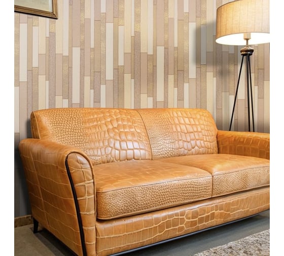 Изображение товара Обои Style Decor виниловые на бумажной основе Кайман 0500-62 беж-зол 11СБ2-ДЭ 0500-62 11СБ2-ДЭ