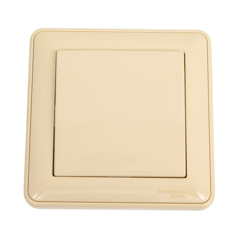 Изображение товара 1-клавишный выключатель Systeme Electric W59 10А IP20 слоновая кость