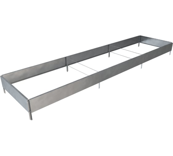 Изображение товара Готовая грядка Delta-Park GX 0.7х2.85 м, серебристая 30020GX_70275Zn