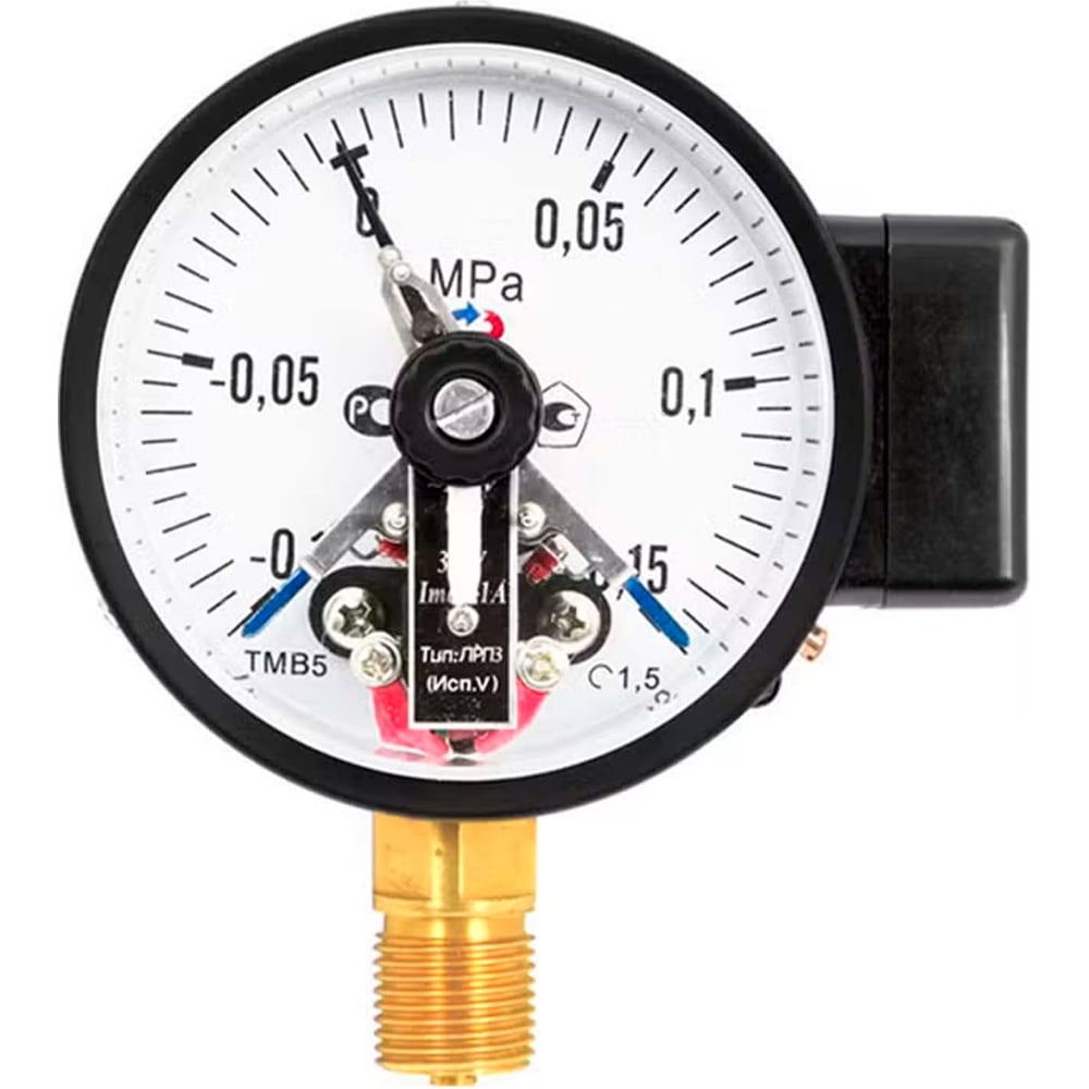 Изображение товара Манометр РОСМА ТМ-510Р.06 0-1МПа G1/2 аналоговый профессиональный