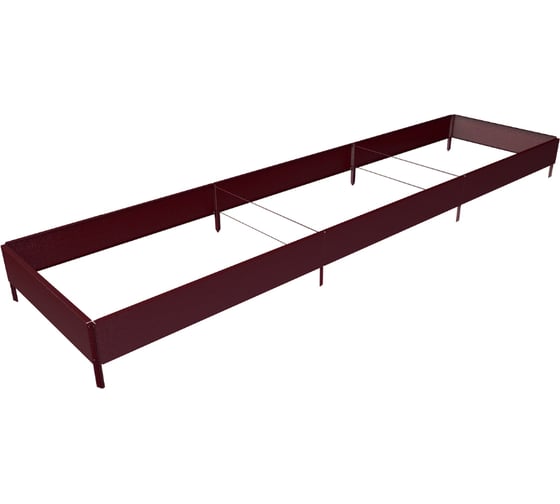 Изображение товара Готовая грядка Delta-Park GX 0.7х2.85 м, коричнево-красная 30020GX_70275Ch