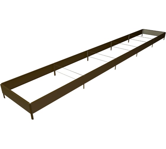 Изображение товара Готовая грядка Delta-Park GX 0.7х4.75 м, коричневая 30020GX_70465Br