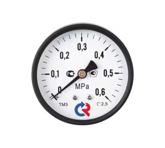 Изображение товара Общетехнический манометр РОСМА ТМ-510Т.00 (0-0.4МПа) ДК100 G1/2, класс точности 1.5 D070-06206