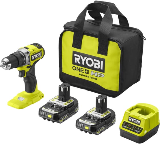 Изображение товара Дрель-шуруповерт ударная бесщеточная Ryobi ONE+ RPD18C-220S 5133004982