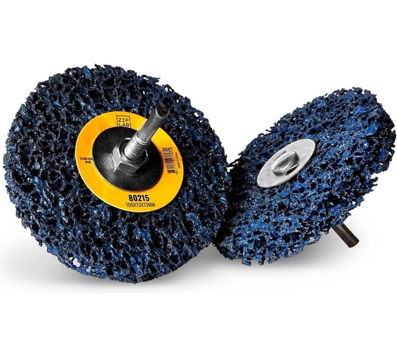 Изображение товара Диск Clean Strip Black ZIPLAB для удаления ЛКП, на шпиндиле, 100x13x13 мм, Голубой 80215