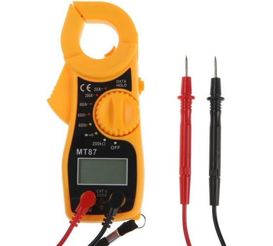 Изображение товара Токовые клещи ТУНДРА MT 87, ACV/DCV, ACA 1550214