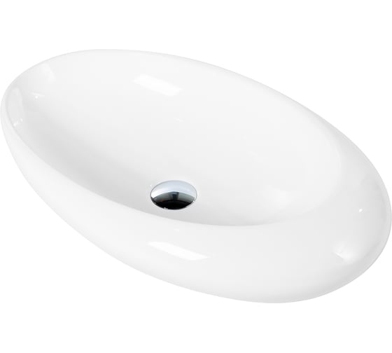Изображение товара Керамическая накладная раковина BelBagno овальная BB1396