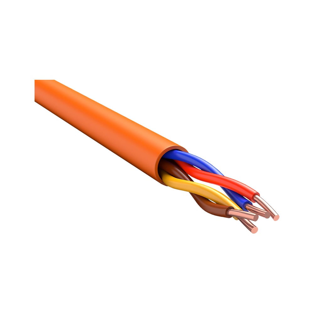 Кабель огнестойкий ITK КПСнг(А)-FRLS 1х2х1,5, оранжевый, 200м FR1-01-U-8307