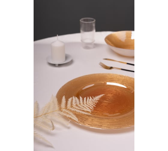 Изображение товара Тарелка BILLIBARRI Murro 31см, стекло 806749037580