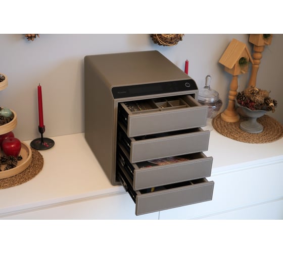 Изображение товара Сейф мебельный KlestO Smart JS4 дымчатый серый 1001913