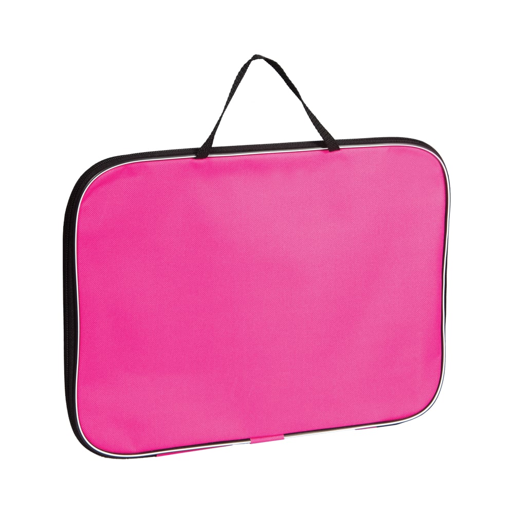 Изображение товара Папка с ручками ArtSpace А4 розовая ткань 20 мм