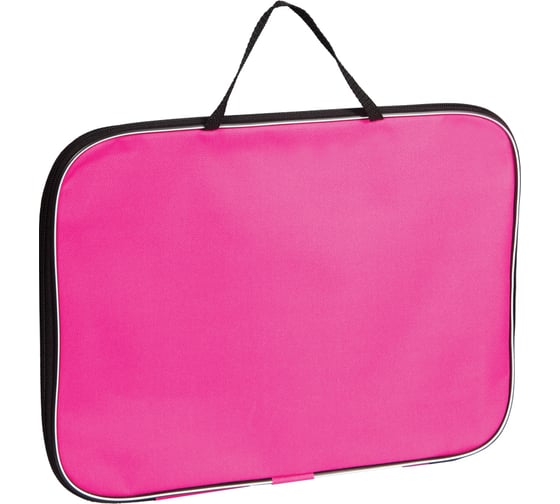 Изображение товара Папка с ручками ArtSpace А4 розовая ткань, 20 мм ПМ_А4_1206