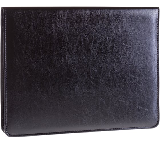 Изображение товара Деловая папка OfficeSpace Merkury кожзам, на молнии, блокнот, зажим для бумаг ПаКЗ_578