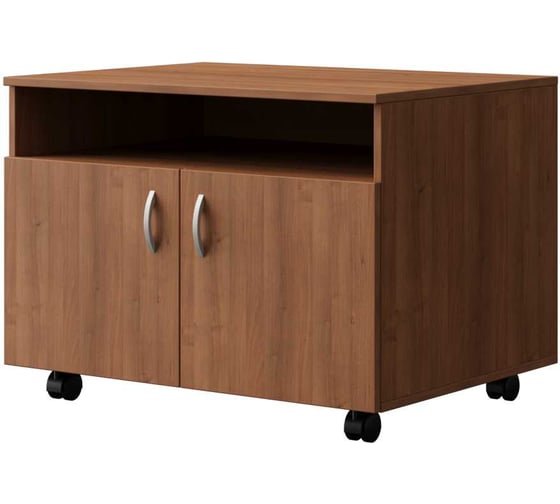 Изображение товара Тумба для оргтехники Альянс мебель ХИТ 800x600x600 К-6 Орех гварнери