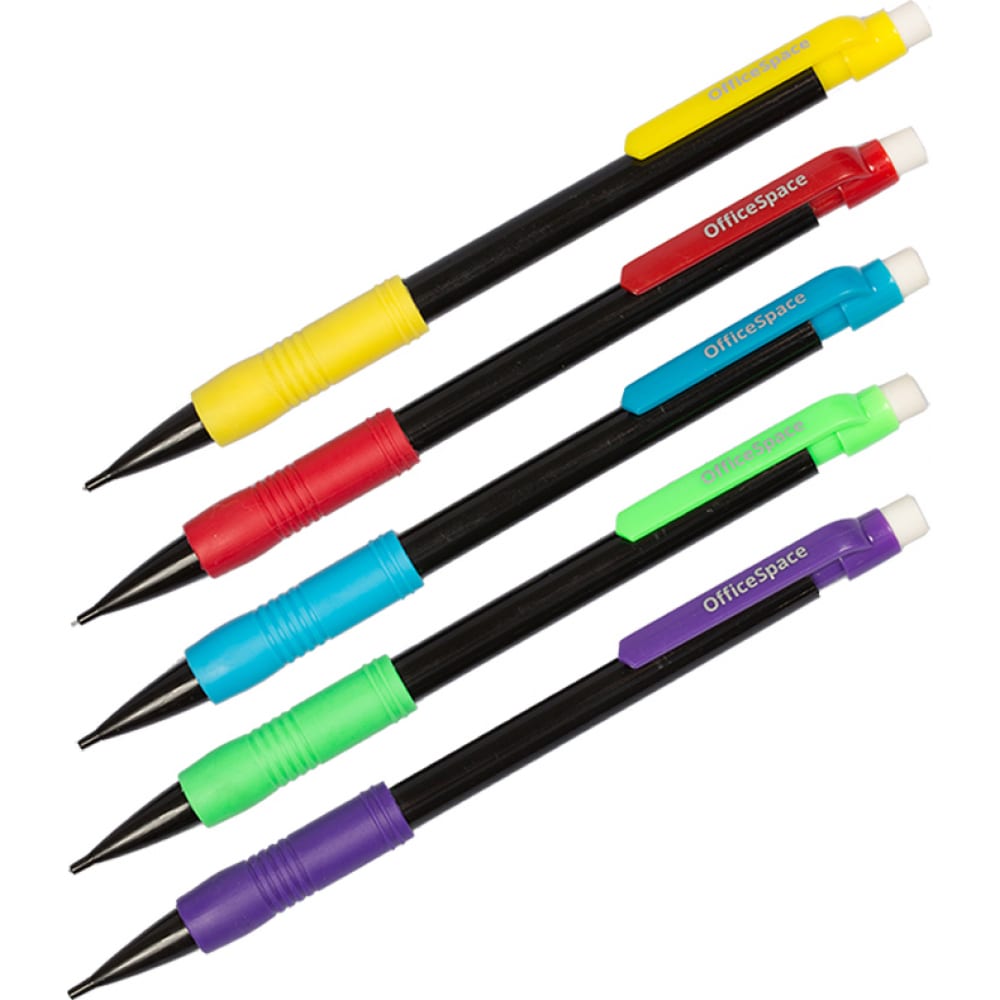 Механический карандаш OfficeSpace карандаш механический нв 0 5 мм erichkrause trio pastel с ластиком микс