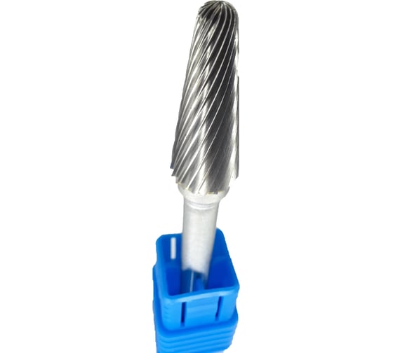 Изображение товара Борфреза (шарошка) по металлу коническая Sinica с закругленным концом L1025M06, тип L, диаметр 10мм, посадочный 6мм 100029