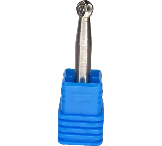 Изображение товара Борфреза (шарошка) по металлу сферическая Sinica D0605M06, тип D, диаметр 6мм, посадочный 6мм 100019